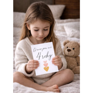 Milníkové kartičky pro děti od 1 do 10 let A6 zachycení milníků dítěte focení dítěte