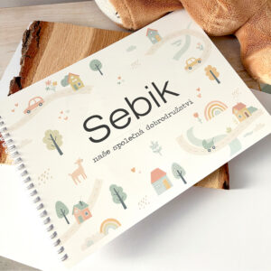 Personalizované album na výlety pro děti se jménem