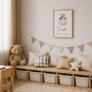 Personalizovaný plakát malý princ se jménem dítěte